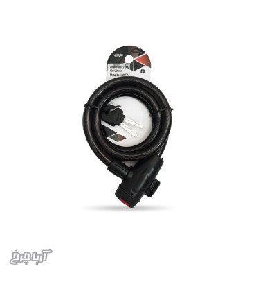 قفل کابلی دوچرخه برند وایب مدل Vibe 1000c21 12×1200