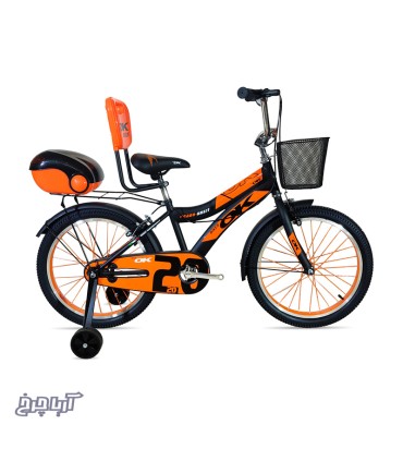 دوچرخه کودک اوکی سایز 20 مدل OK HR511 رنگ مشکی نارنجی