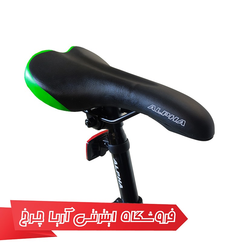 زین و لوله زین دوچرخه ارزان قیمت سایز 24 برند آلفا مدل 2240