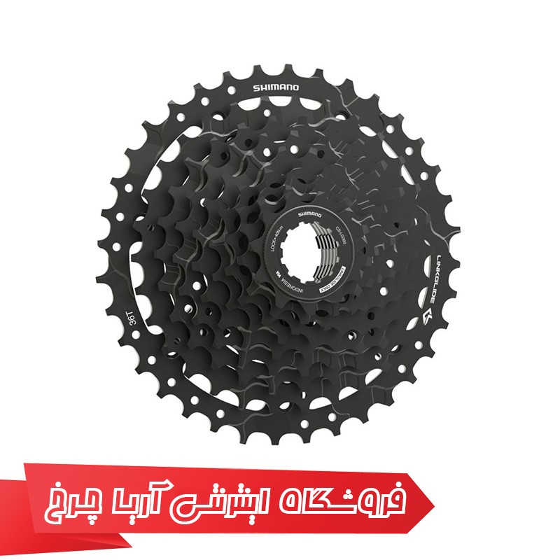 مشخصات و عکس خودرو 9 سرعته دوچرخه برند شیمانو مدل Shimano CS-LG300, 9sp, 11/36t