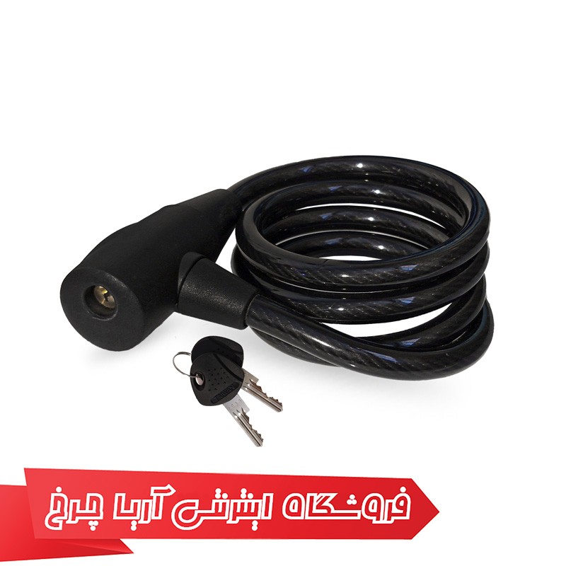 خرید قفل کابلی دوچرخه برند وایب مدل Vibe 12×1200 - 1000c29 ساخت تایوان