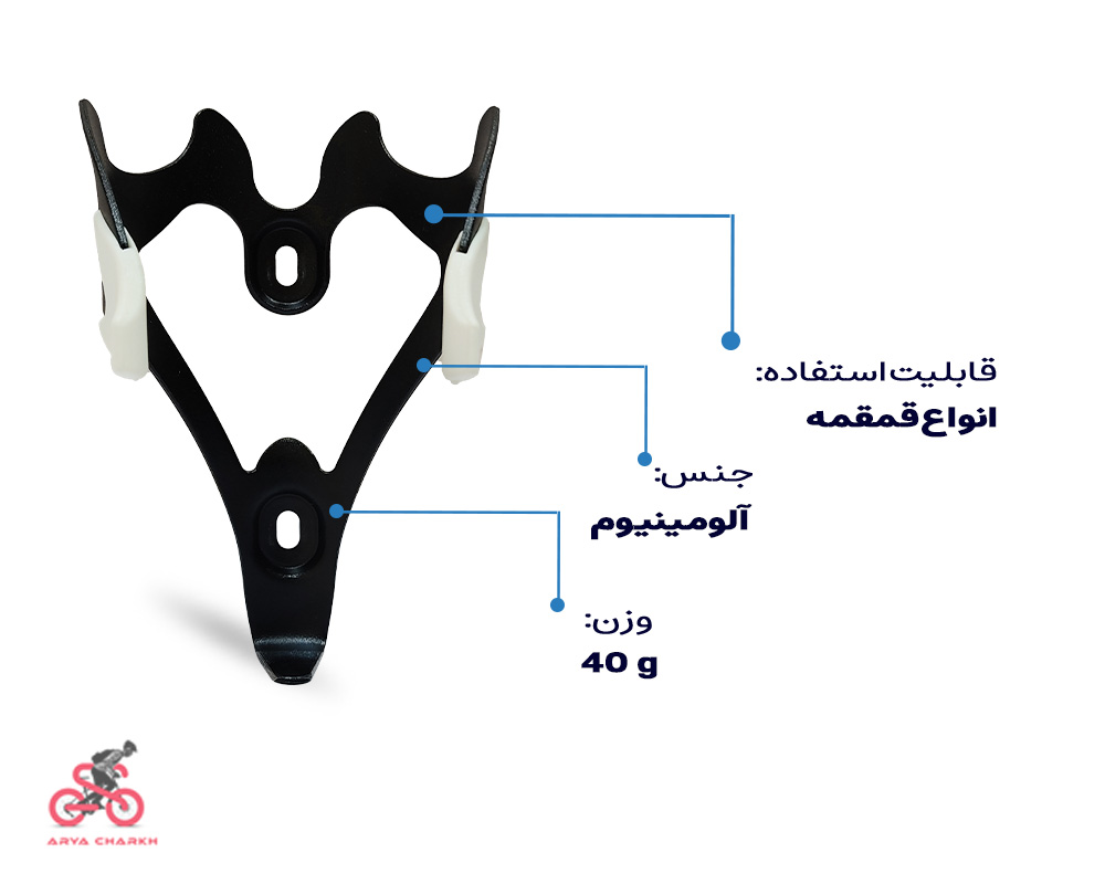 خرید و قیمت پایه قمقمه دوچرخه برند انرژی مدل Energi cl-075