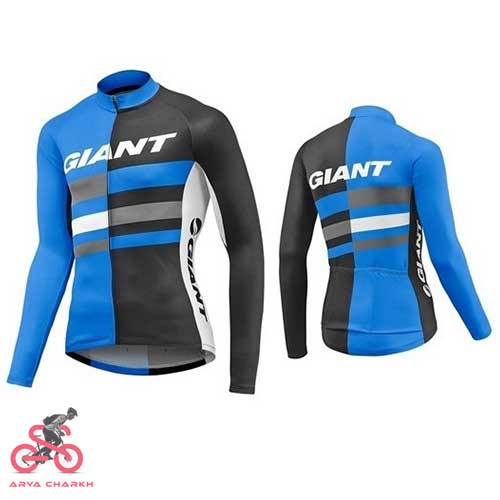 لباس دوچرخه‌سواری جاینت آستین بلند مدل Giant PURSUE LS  JERSEY