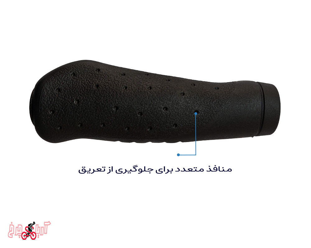 خرید و قیمت گريپ دوچرخه وايب مشكي VIBE 603s2